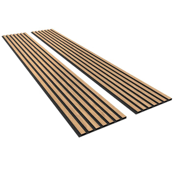 Luxury American White Oak Acoustic Slat Wood Wall Panels