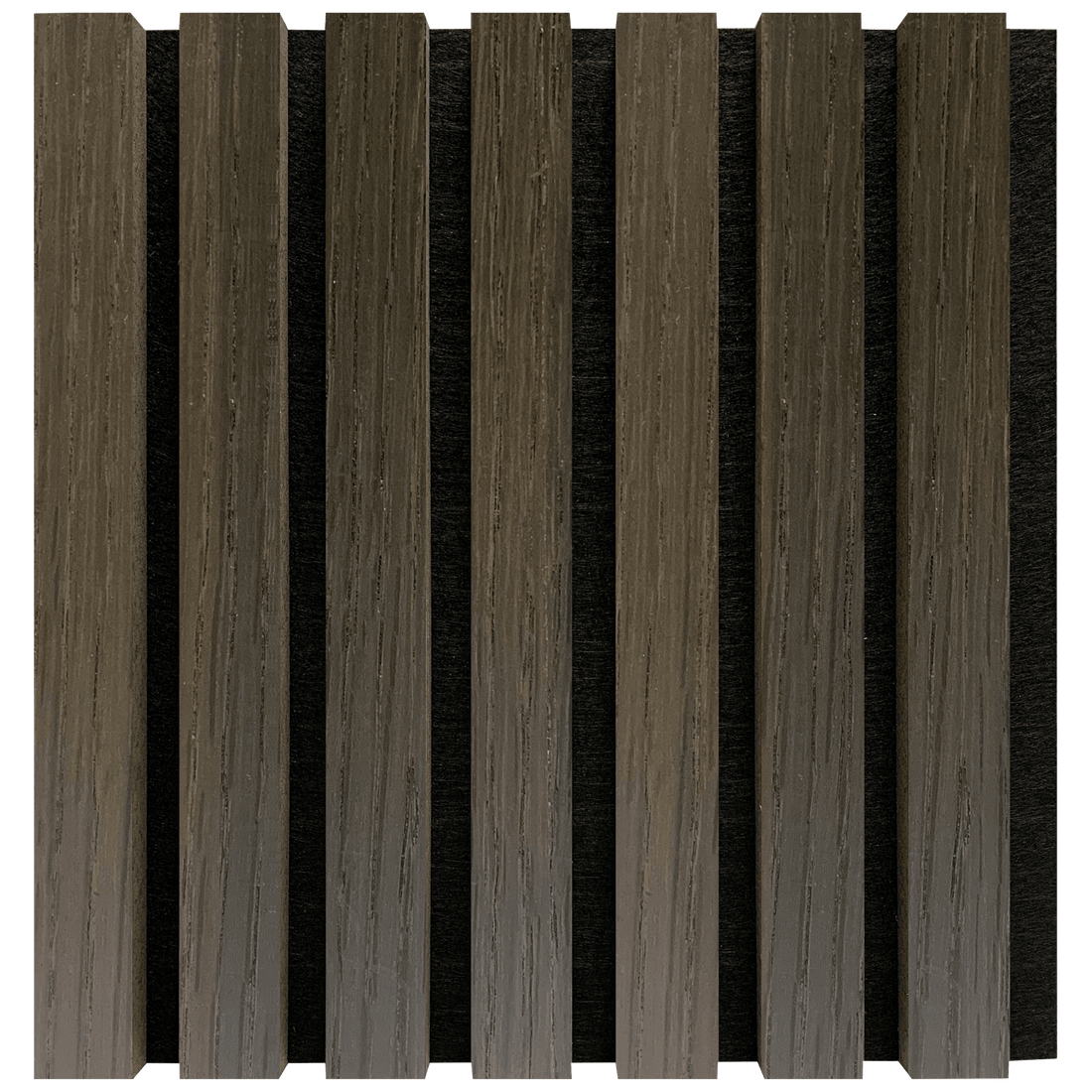 Luxury American Smoked Oak Acoustic Slat Wood Wall Panels