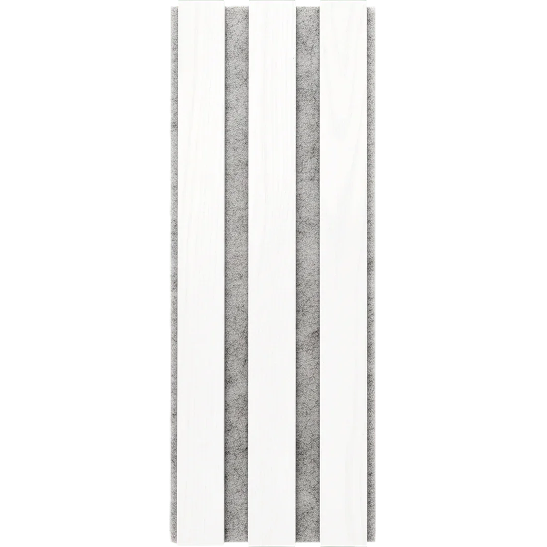 White Color (PVC, Grey Felt)